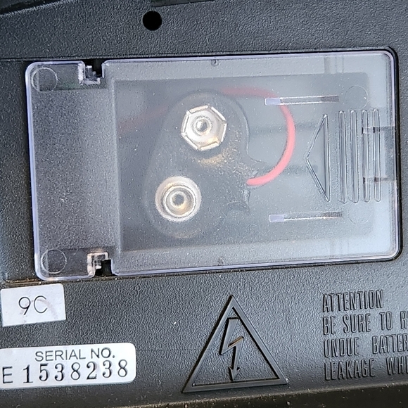 SONY DREAM MACHINE Clock Radio AM/FM Digital ICF-C740 Dual Alarm Backup Battery - Picture 10 of 11